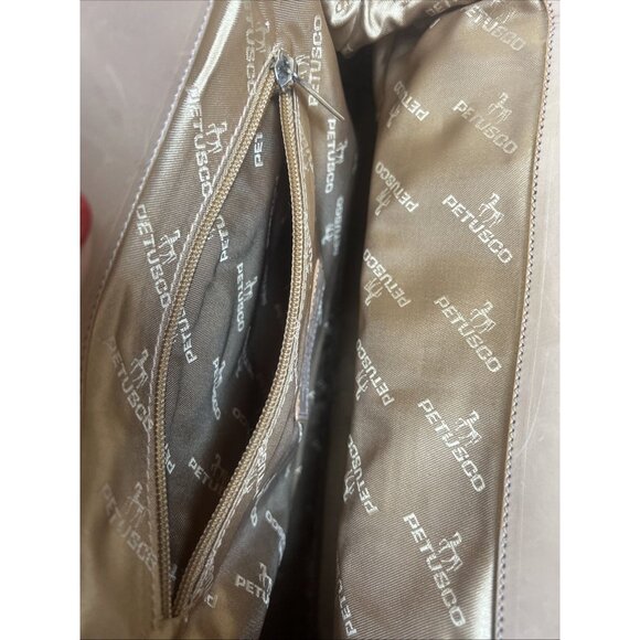 PETUSCO Spanish Genuine Leather Made in Spain Brown Doctor Style Shoulder Bag - Picture 11 of 12